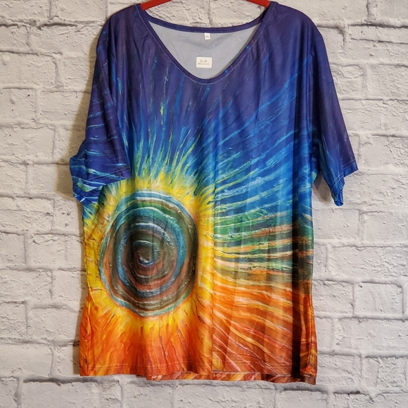 🎁🎁🆕 Starburst Tee Shirt - Picture 2 of 4